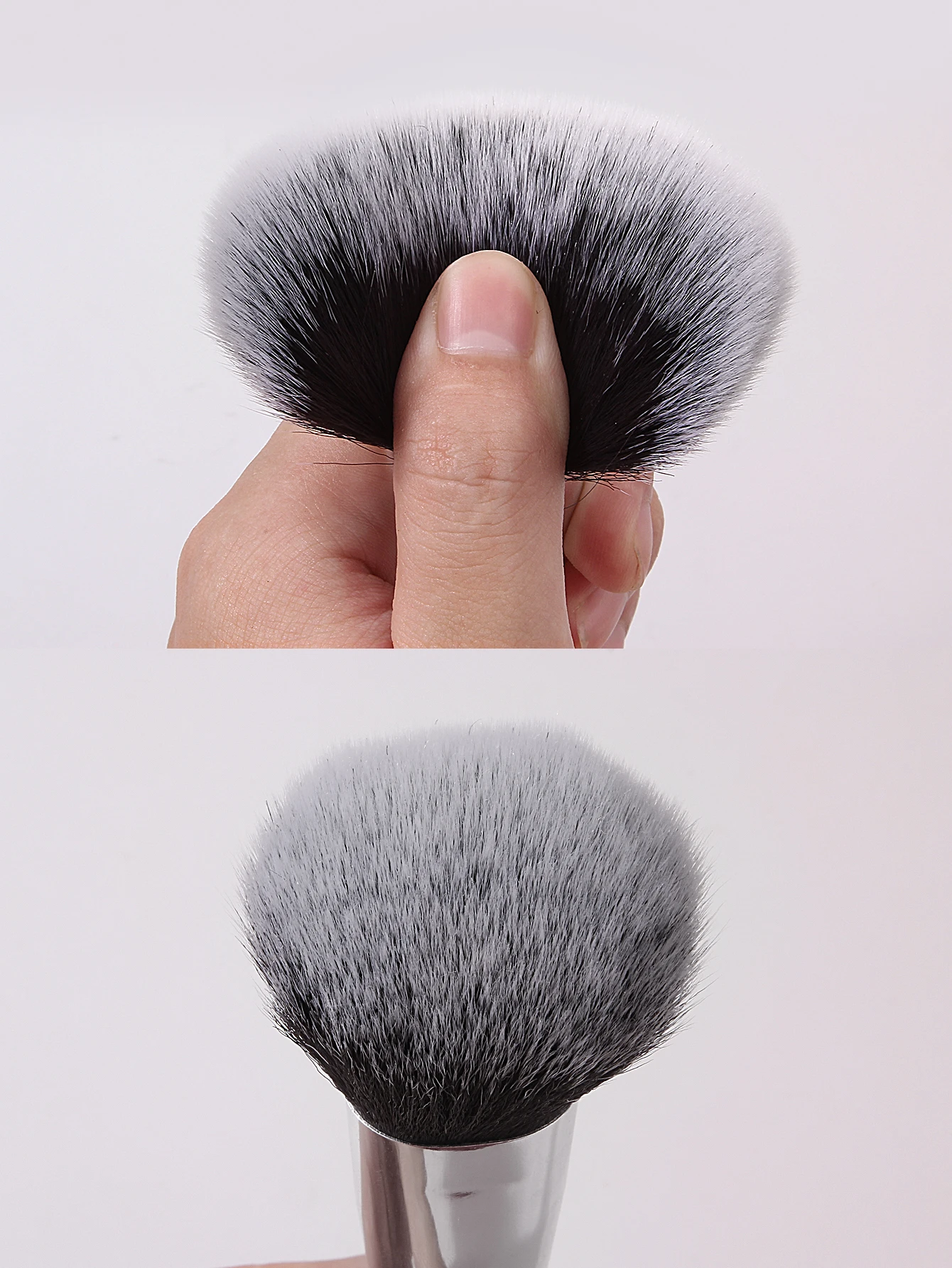 Black Loose Powder Brush High Quality Synthetic Bristle Blush Brush Contour Brush Highlight Brush Portable Beginner Makeup Brush