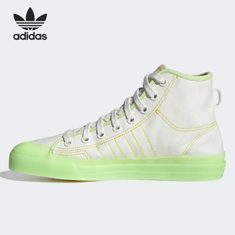 Adidas genuine clover NIZZA HI RF men's and women's classic sports shoes GX2706