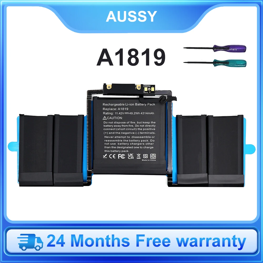 

A1819 For Apple MacPlePro 13 Touch Bar (fuite 2016 mi 2017), EMC 3163,EMC 3071, MLH12LL/A, MPXV2LL/A+ 24-Month warranty