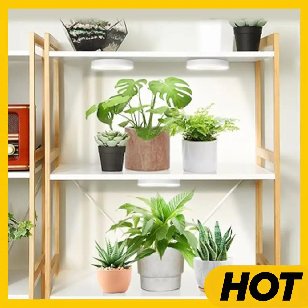 

Потолочный светильник полного спектра для выращивания растений, 4 уровня с регулируемой яркостью, светодиодный светильник для растений, регулируемая по высоте под шкафом, лампа для комнатных растений