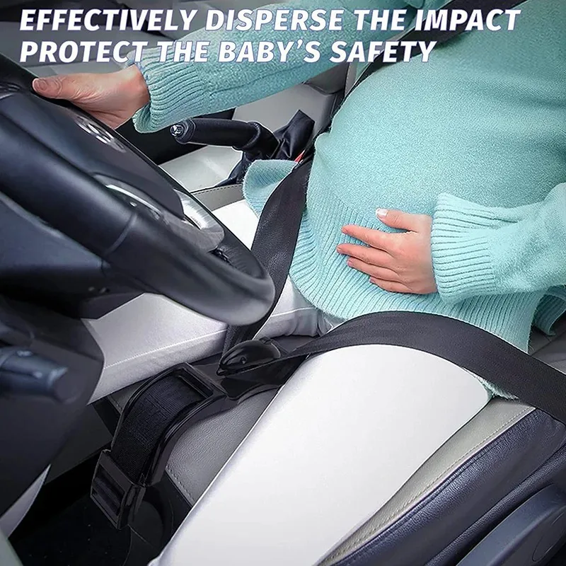 Autositz-Sicherheitsgurt für schwangere Frauen, Mutterschaft, Mütter, Bauch, ungeborenes Baby, Schutz, Einsteller, Verlängerungsset, Automobilzubehör – Detail 1