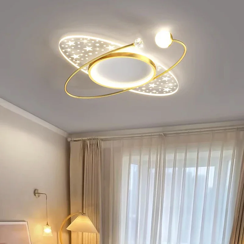 

Led Living Room Ceiling Lights Modern Simple Atmosphere 2024 New Nordic Minimalist Bedroom Home Indoor Decoration Lighting Lamps