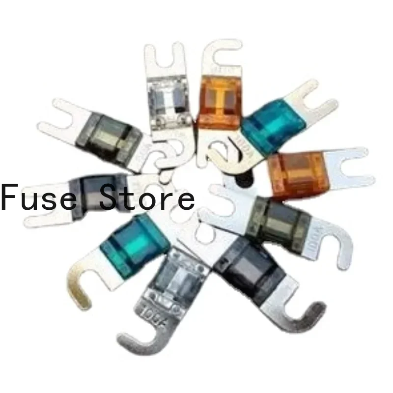 3PCS Small Fork Bolt Fuse Flat  Automobile Plug  Quality Assurance 42mm 32V 200A