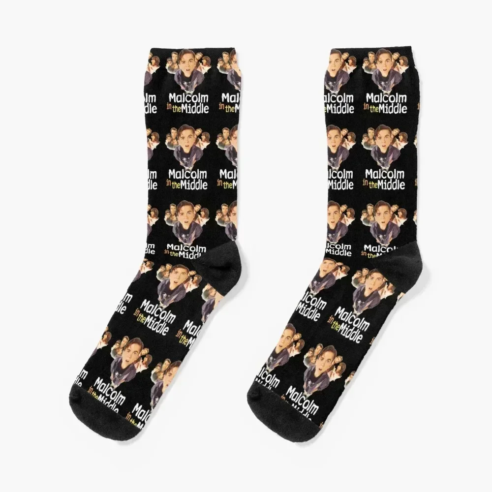 Malcolm In The Middle Socks cotton designer basketball moving stockings Ladies Socks Men's