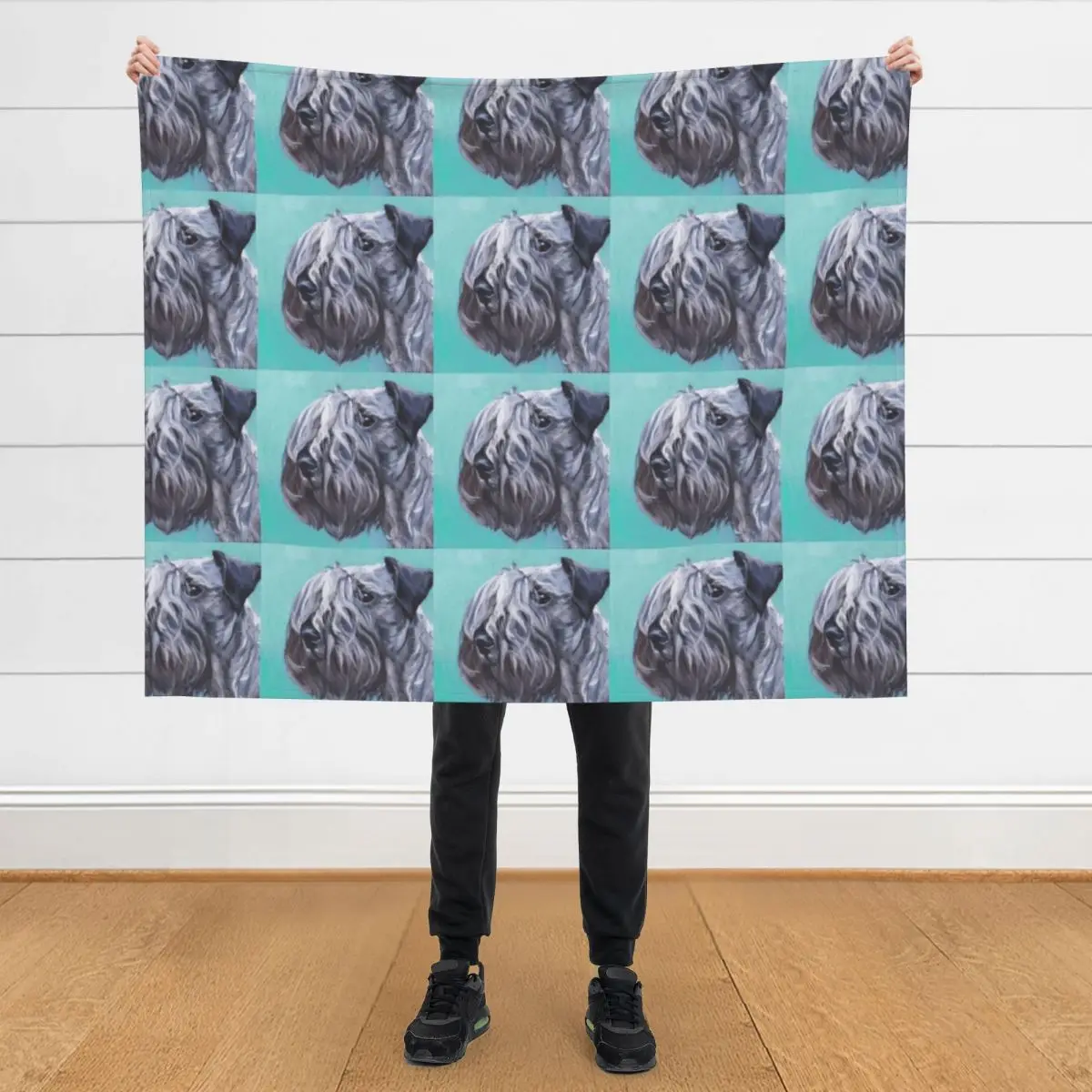 

Cesky Terrier Throw Blanket Bed Moving halloween Blankets