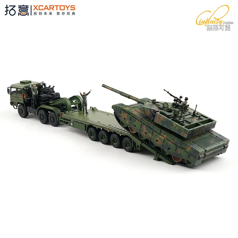 XCARTOYS 1/64 TA4360 Zware Voertuigen Transport Auto Legering Motorvoertuig Diecast Metaal Model Kinderen Kerstcadeau Speelgoed voor jongens