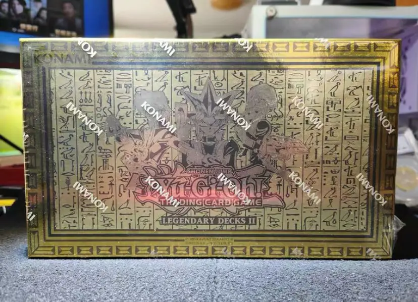 Konami Yu-Gi-Oh!Karty kolekcjonerskie Legendary Decks II Box - złoto