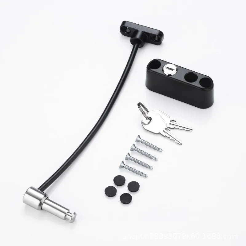 

1PCS Window Casement Window Limiter Anti-theft Safety Lock Buckle Perforated Child Protection Sliding Door and Window Lock