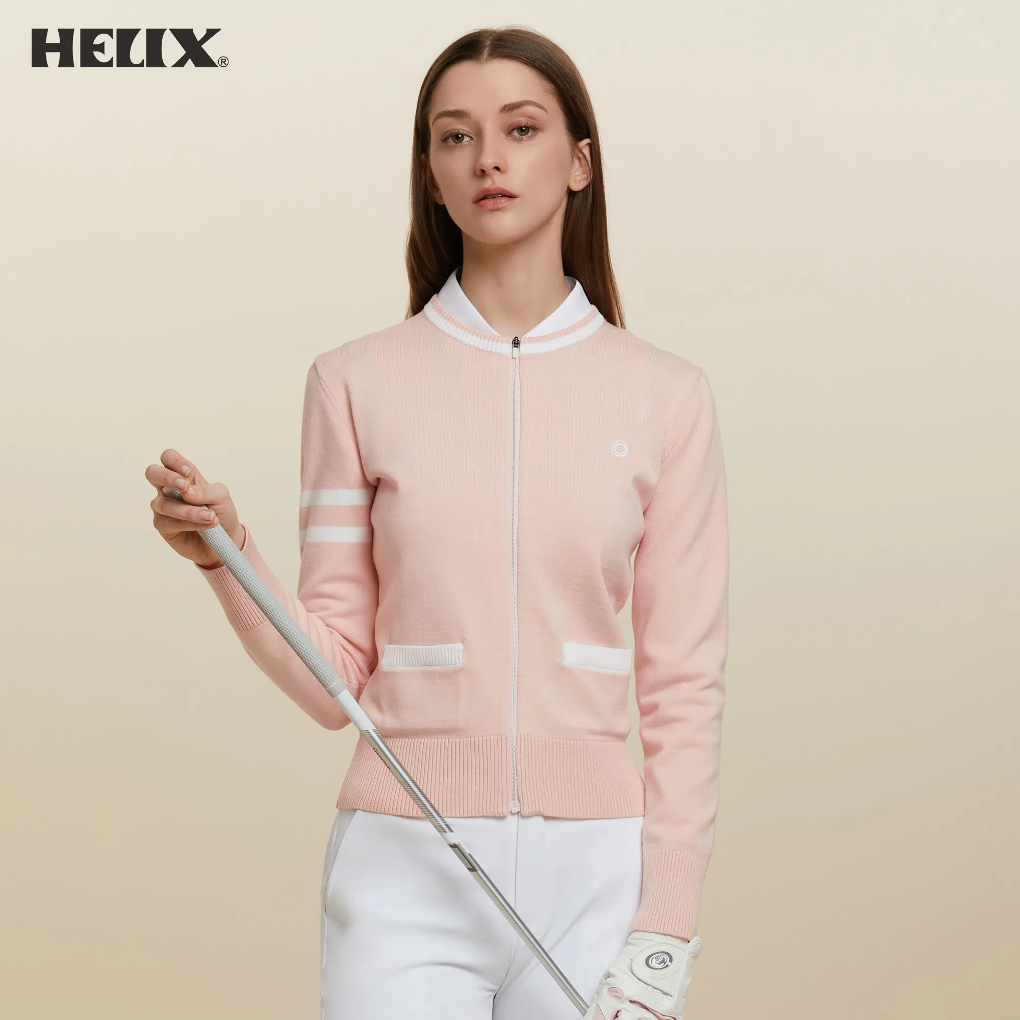 HELIX Women's Crewneck Cardigan