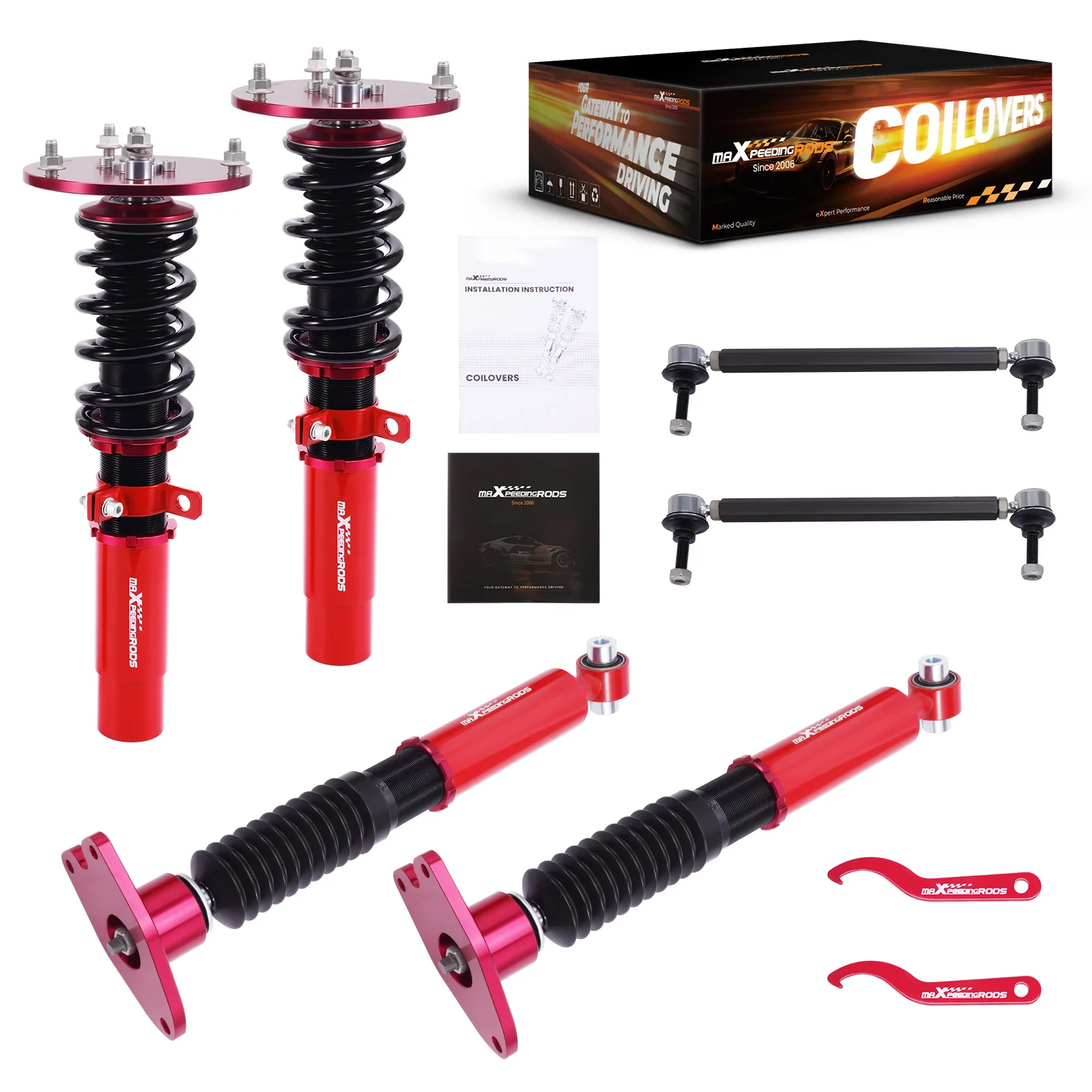 

Комплект опускания подвески койловеров для BMW 3 серии F30 320i 328i 335i 12-18 RWD