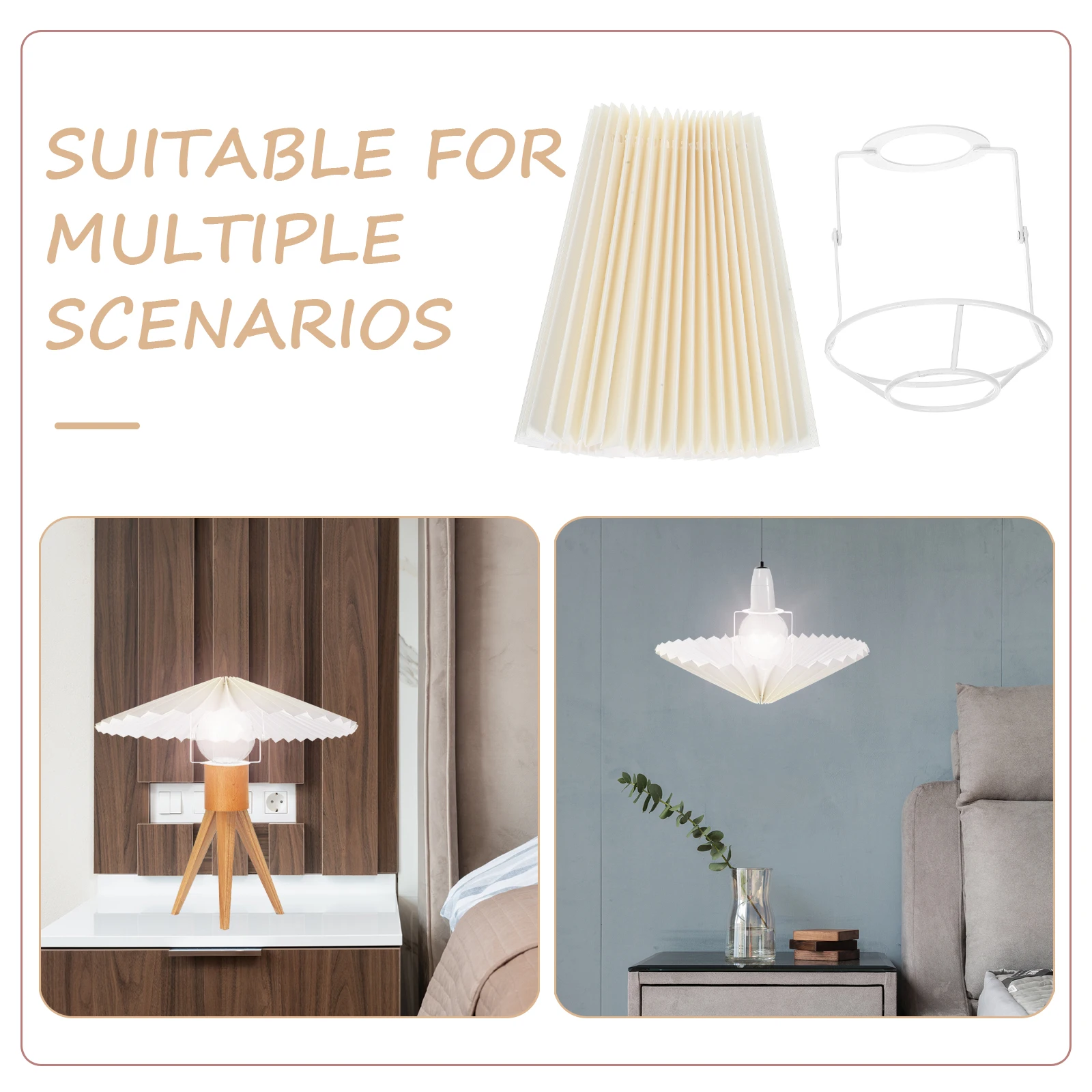 

Rustic Cloth Lamp Shade Replacement Modern Simple Home Decorative Light Cover For Table Ceiling Floor Lamp Shades Household