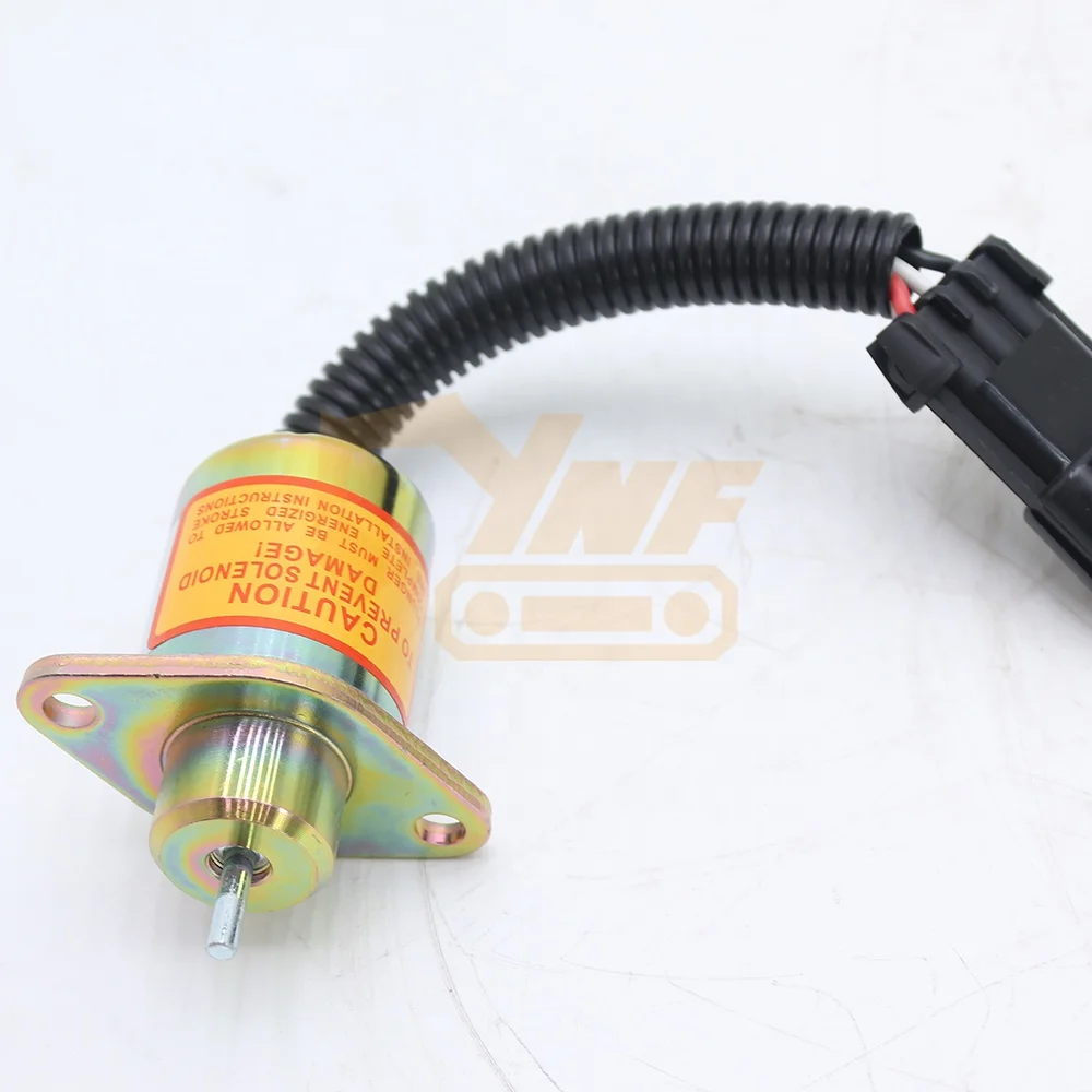 

For 1503ES-12A5UC9S 12 24V Diesel Engine Generator parts Fuel Electric Stop Solenoid valve SA-4561-T 25-15230-01 Excavator