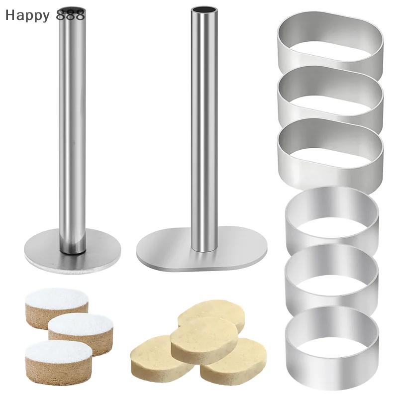 

Stainless Steel Pusher Cake Mold Ring – DIY Baking And Pastry Decorating Tool