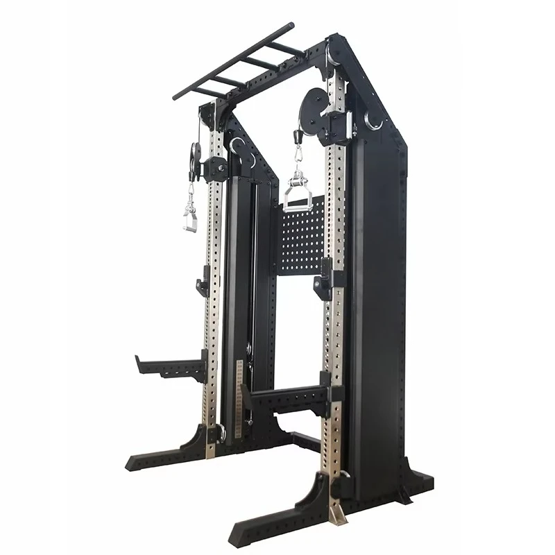 Commercial Smith Integrated Trainer Gym Frame Squat Rack Multi-function Fitness Workout Smith Machine