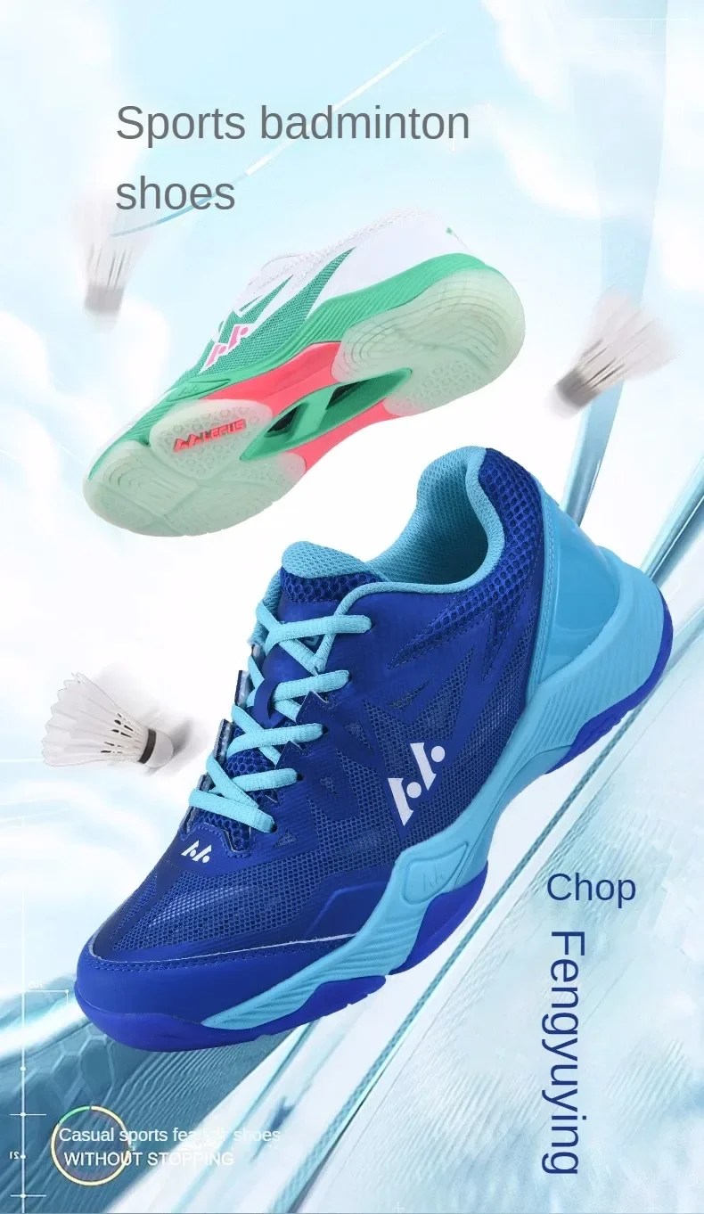 Description Picture 4 of itemBadminton Shoes for Men Tennis Sneaker Training Volleyball Tennis Female Non-slip Handball High Quality Comfortable Unisex