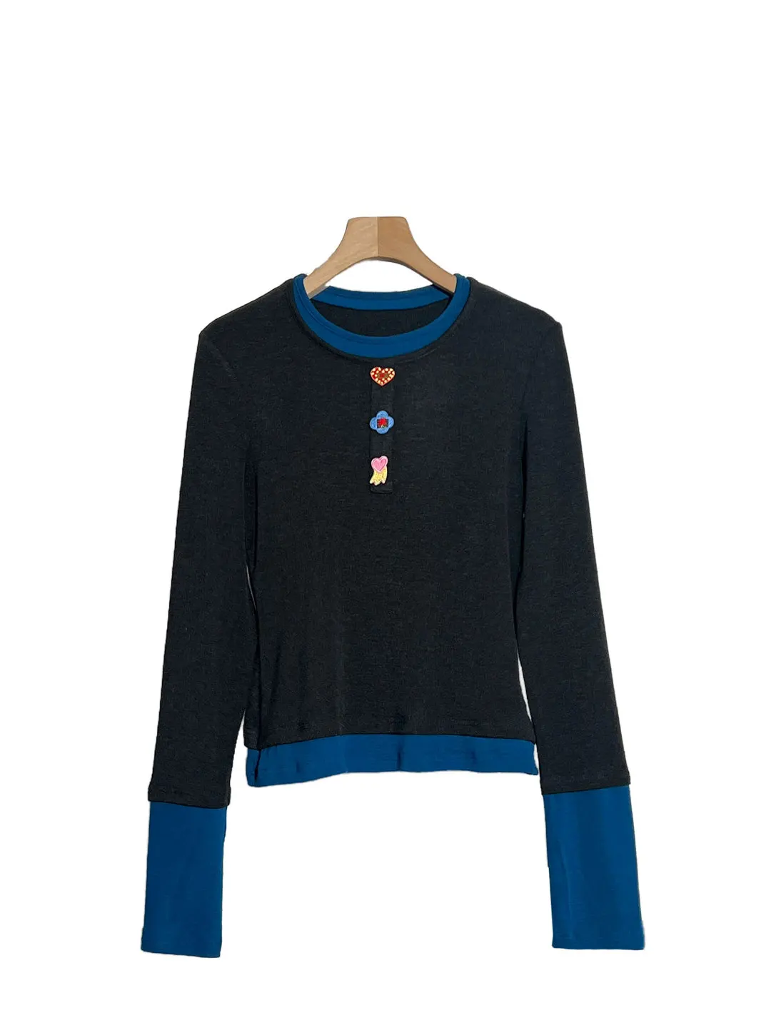 Casual Sle Lange Sve ronde Ne T-shirt vrouwen Basislaag irt Herfst Winter Nieuwe Koreaanse Versie Slim Fit Innerlijke Slijtage top