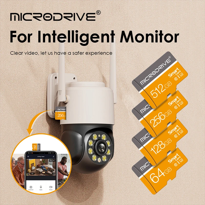 Micro TF SD Card Class10 Memory 32GB 64GB 128GB 256GB Extreme Pro High Speed Write Super Compatibility Phone Camera Meomory Card