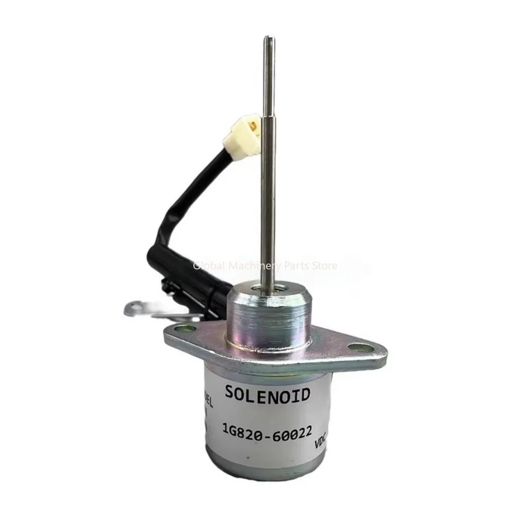 

Электромагнитный клапан остановки/выключатель для мини-экскаваторов Kubota U15, XCMG 15, Lingong 16, Lovol 18, артикул 1G820-60022