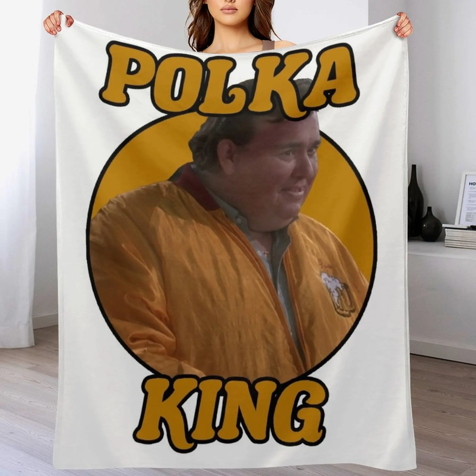 John Candy is Gus Polinski Throw Blanket Custom Hairy Summer Baby Blankets