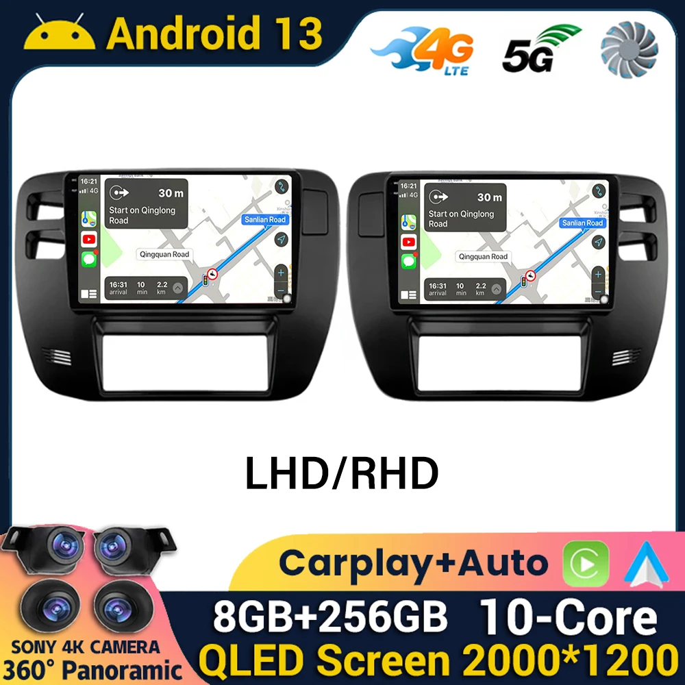 

For Nissan Patrol 1997 1998 1999 2000 2001 2002 2003 2004 2005 Android13 Carplay Auto GPS Navigation Multimedia Speler Autoradio