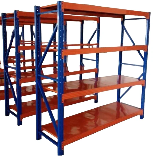 fo- Automated Warehouse Shelving Systems Modular Industrial Shelving Units for Industrial Warehouse Storage Shelf Rack%