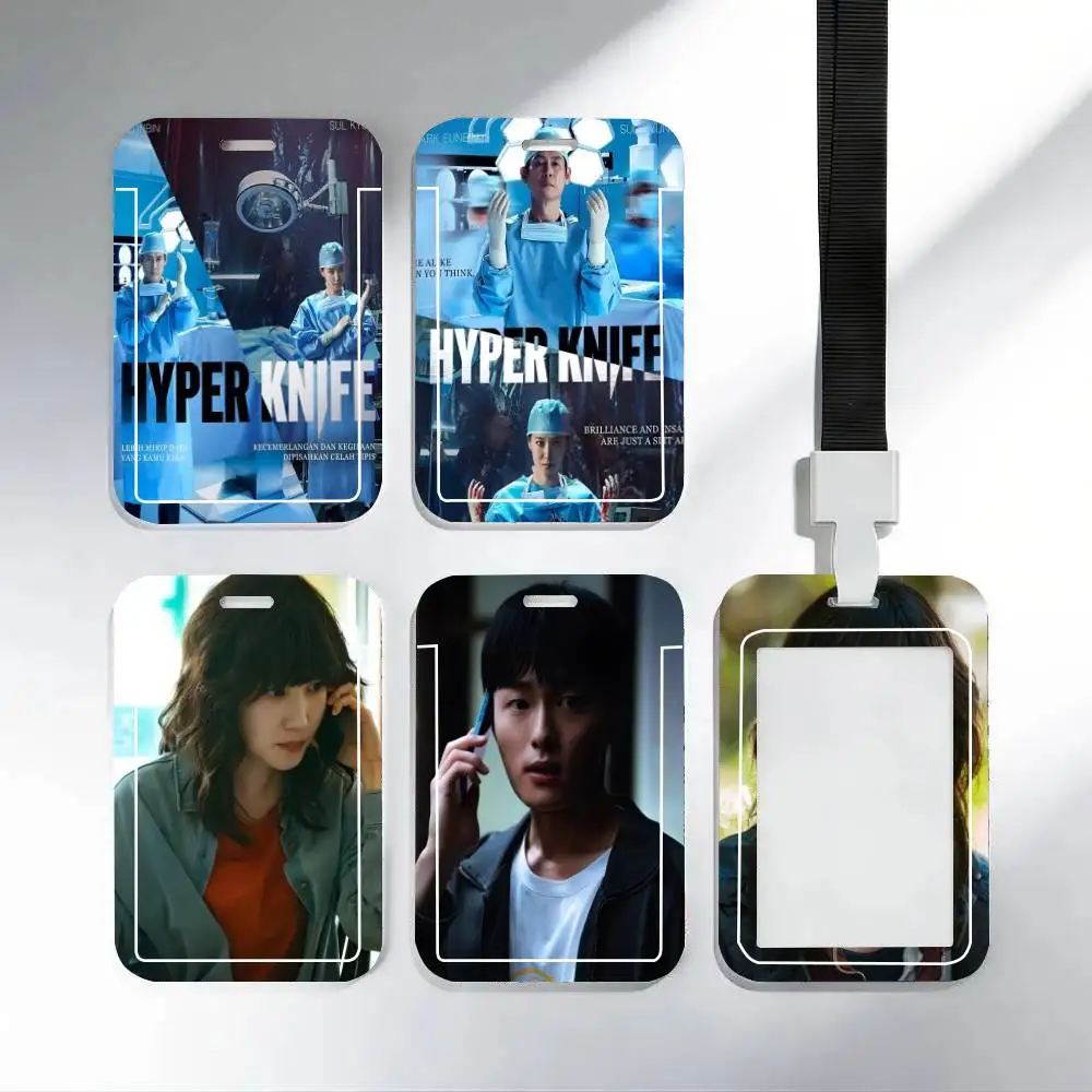 

H-Hyper Knife Корейские дорамы: Держатель для ID-карт, шейный ремешок, подвеска, держатель для бейджей, шнурок-брелок для ключей, рабочий пропуск