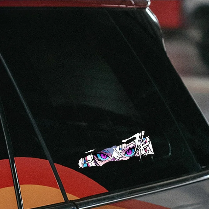 

Anime Punk Reflective Vinyl Sticker, Durable Decal for Motorcycle, Helmet, Laptop and Car Bumper
