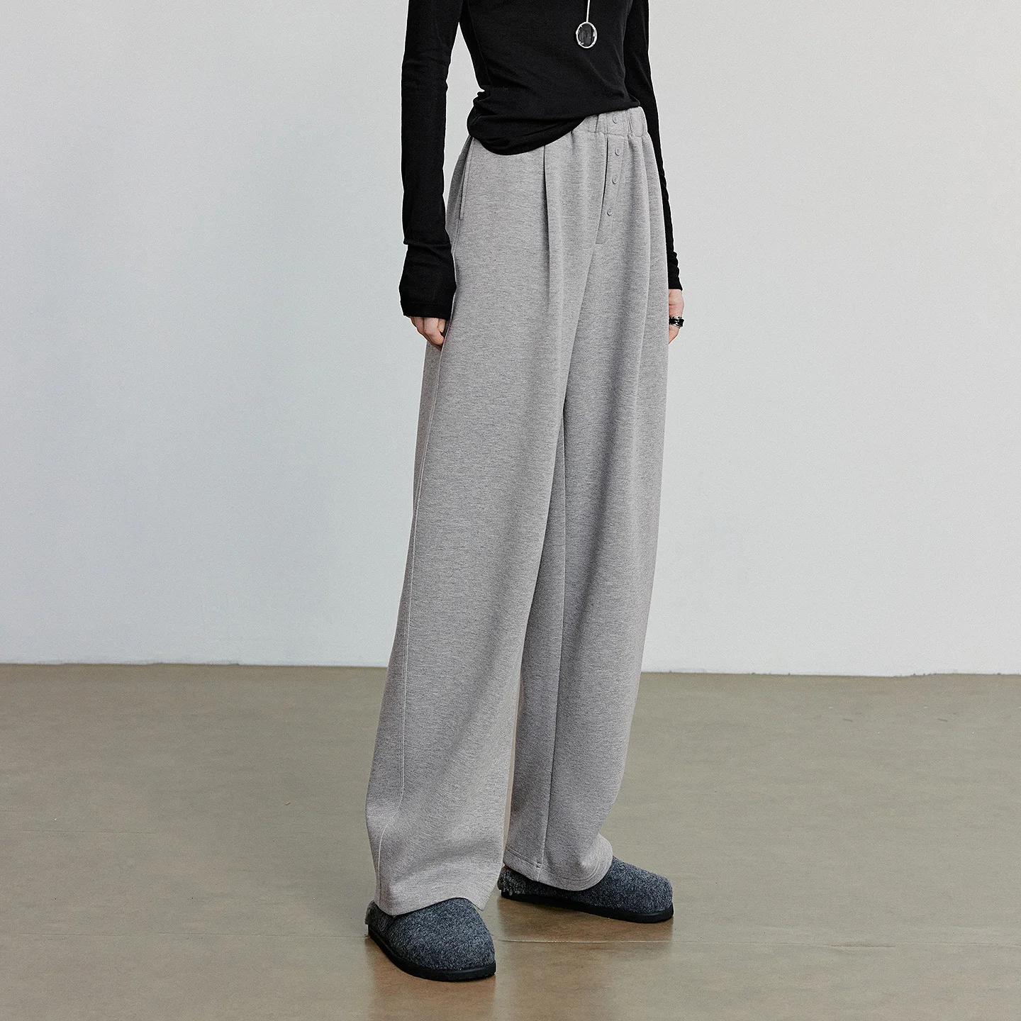 TOYOUTH بنطال رياضي غير رسمي للسيدات لخريف 2025 جديد بخصر مطاطي مستقيم رياضي غير رسمي سروال الموز