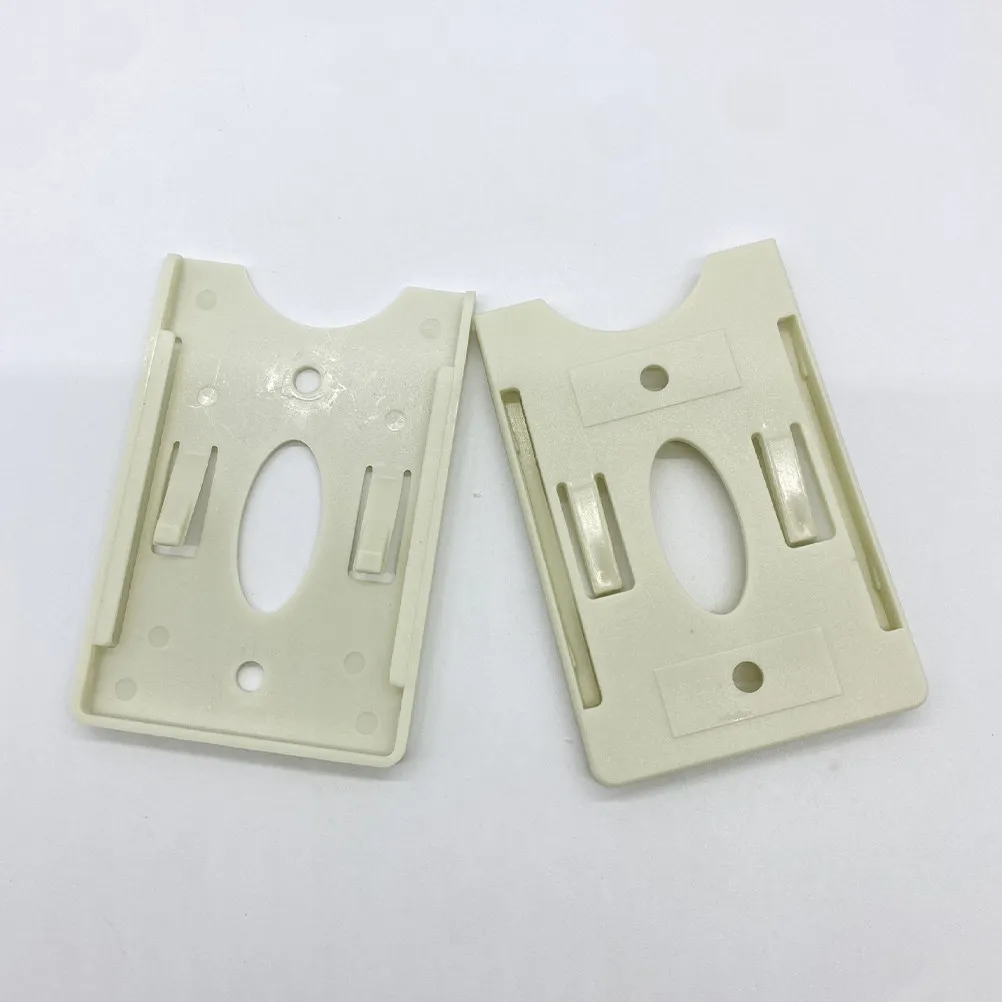 2 porte-badges avec ventouse, pour la gestion et l'affichage de documents, cartes et cartes d'identification, avec fenêtre.