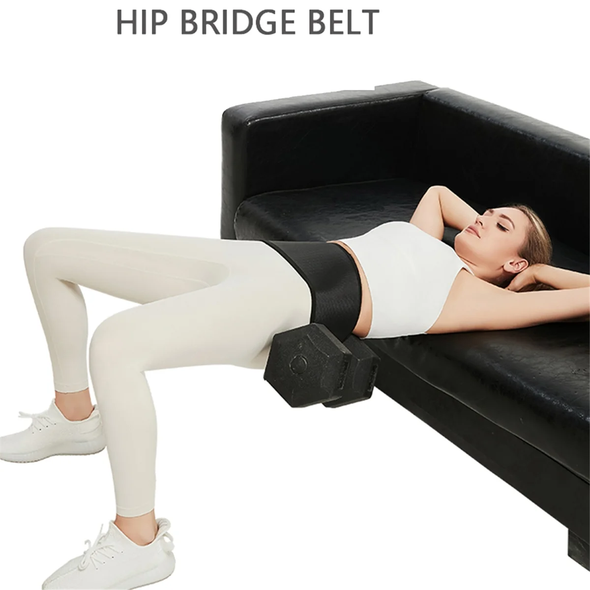 

Hip Thrust Belt Pad for Dumbbells Kettlebells Weights Training Squats