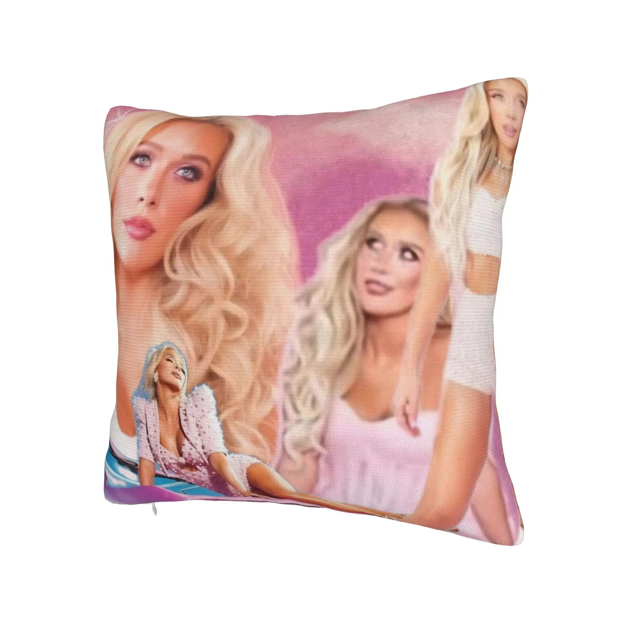 Decorative Pillow Cover Megan Moroney Singer  Merch Seat  Pillow Case Cover Square Multi Size