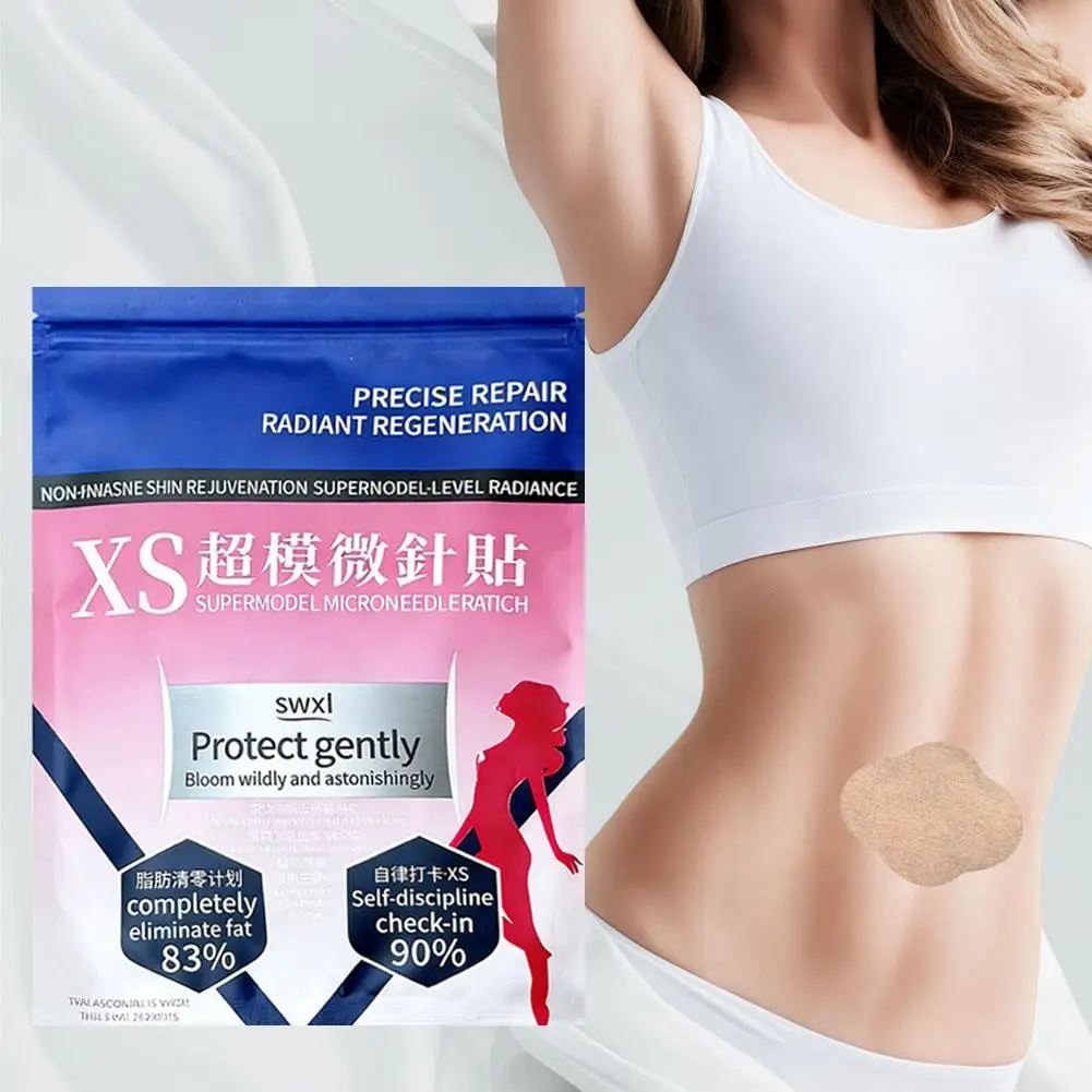 XS Supermodel Microneedle Body Shaping Patch Nano Needle Weight Management Assistance Fat Reduction Slimming Body Care For Daily