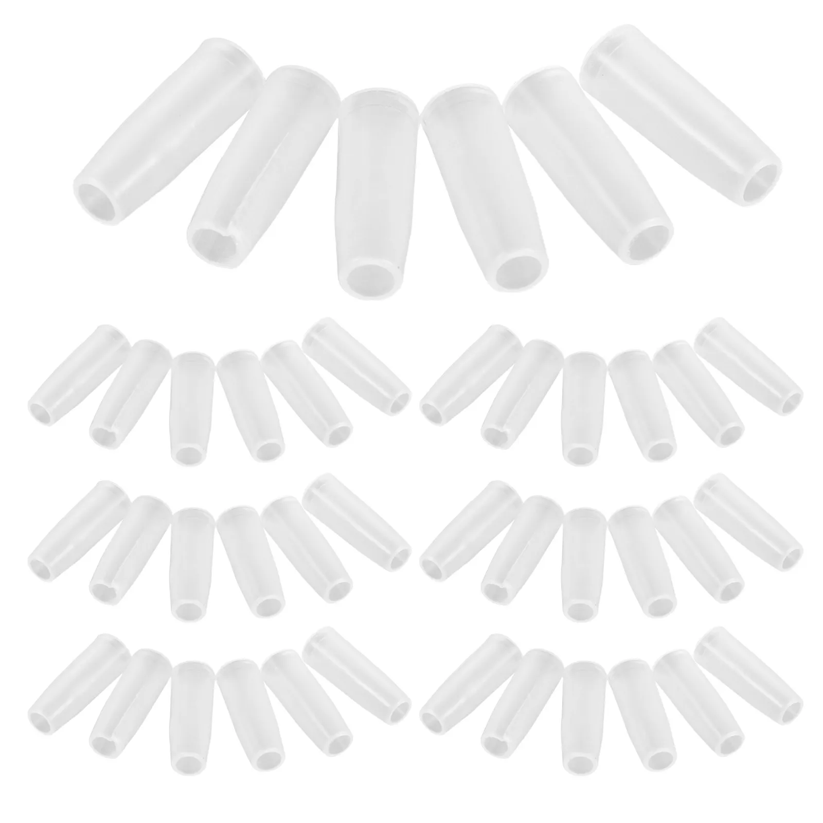 

50Pcs Breathalyzers Mouthpiece Replacement Compatible for At818 Alcohol Tester Precise Alcohol Breath Test Part for Workplace