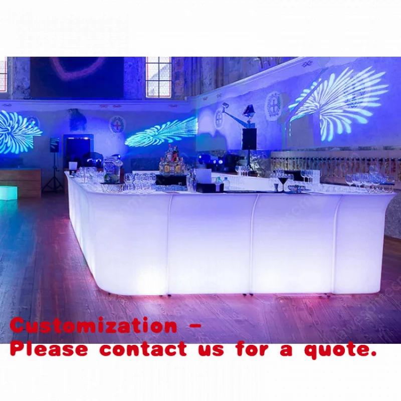 

custom.Glowing Bar Hire Jungle Themed Setup Portable Bar Counter Set