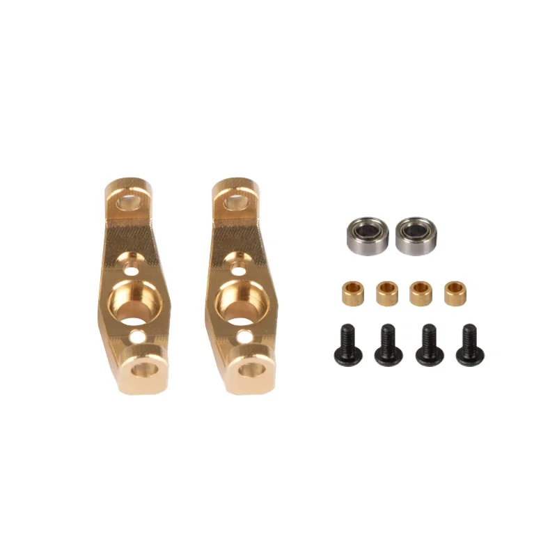 KYX Racing 10.6g/pair Brass C Hub Scale Upgrades Parts Accessories for 1/18 RC Crawler Car Traxxas TRX-4M TRX4M