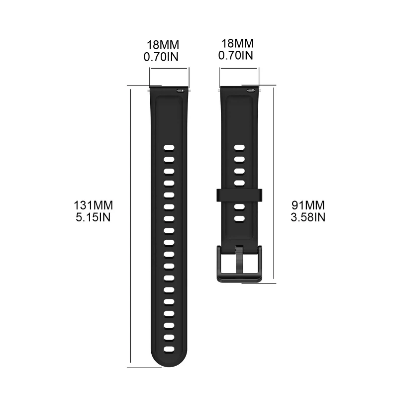 Silicone WatchBand For Realme band 2 Smart Watch Strap Bracelet Replacement WristStrap For Realme band2 Wristband