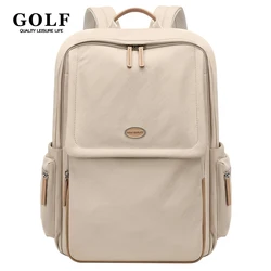 GOLF Backpacks Female Bag Nylon Laptop 16 Inch Women Backpack Elegant Fashion Commuter Mountaineering Travel Backbag Waterproof