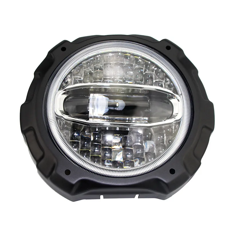 【Premium】For Benelli 502C, Leoncino 500, Leoncino 800, and Leoncino 250 headlight retrofit assembly with round headlights