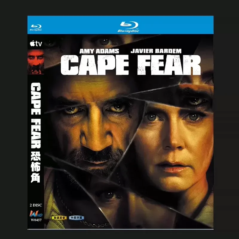 Blu-ray BD disc high definition American drama, Cape Fear (2026) (2 discs)