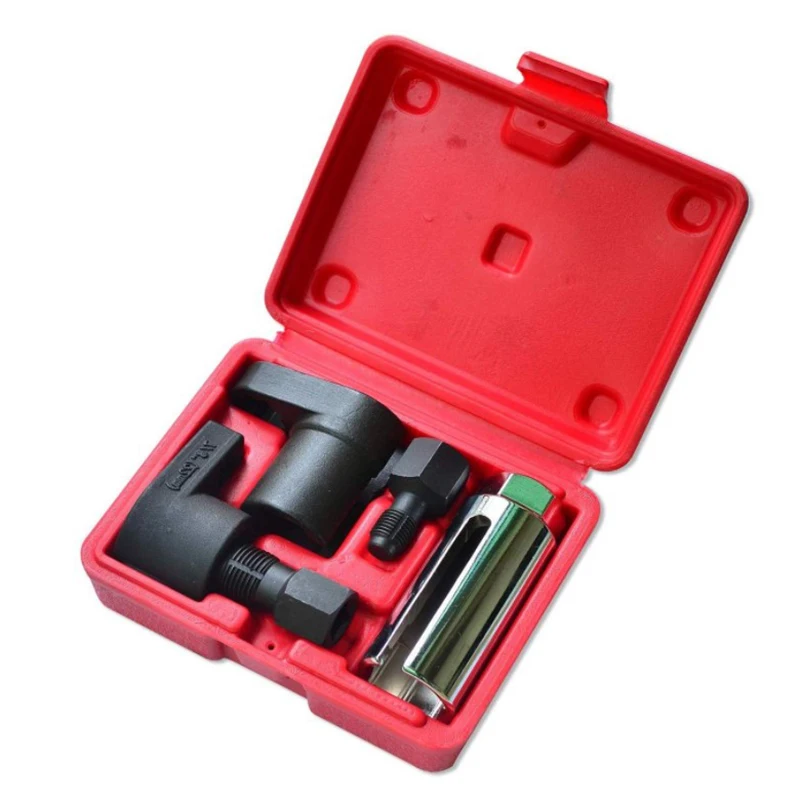 5PC 22mm Oxygen Sensor Socket Removal Thread Chasers Set Car Accessories Automotive Spark Plug Tool Kit
