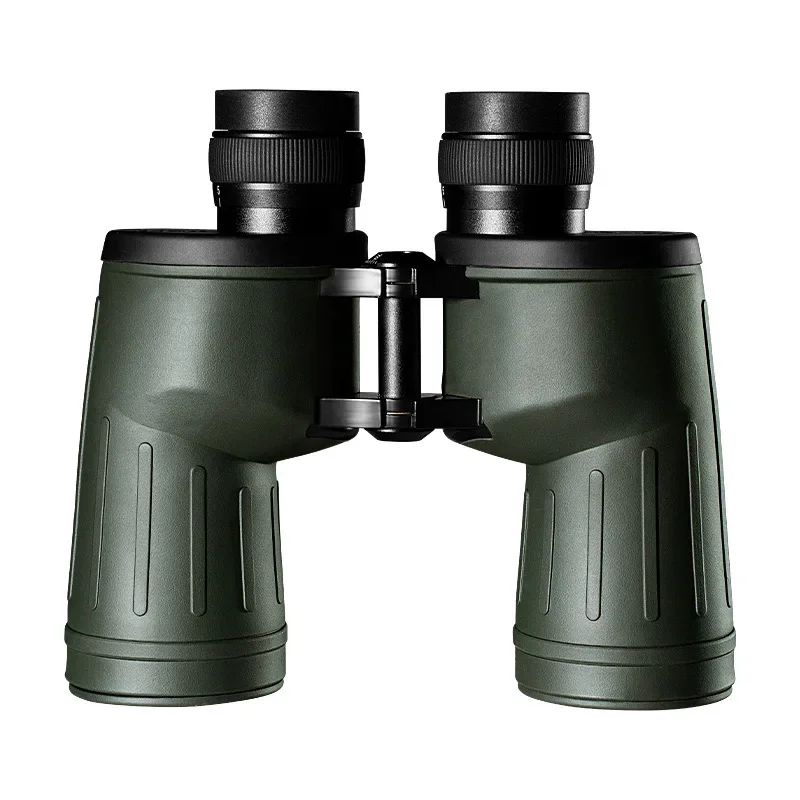 

10X50 outdoor binoculars, metal mirror body low-light night vision coordinate ranging telescope
