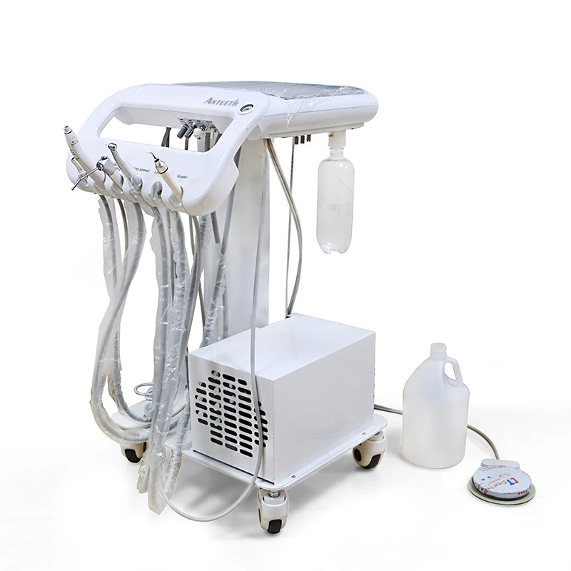 

Small Portable Mobile Den-tal Turbine Unit Cart For Den-tal Clinic