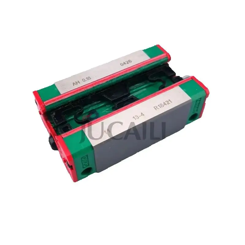 JUCAILI 2Pcs HIWIN QEH15CA QEH20CA QEH25CA Linear Guide Slider Block for Large Format Printer Linear Rail CNC Printer