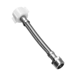 Water Ballcock 7/8 Male 7/8 Female 6inch Connector Toilet Supply Hose Extension