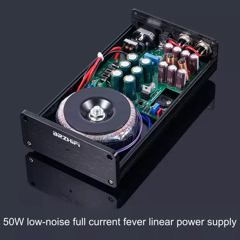 50W DC12V Ultra-Low Noise Linear Regulated Power Supply for Hi-Fi Audio, NAS, Router, MAC, PC Hi-Fi