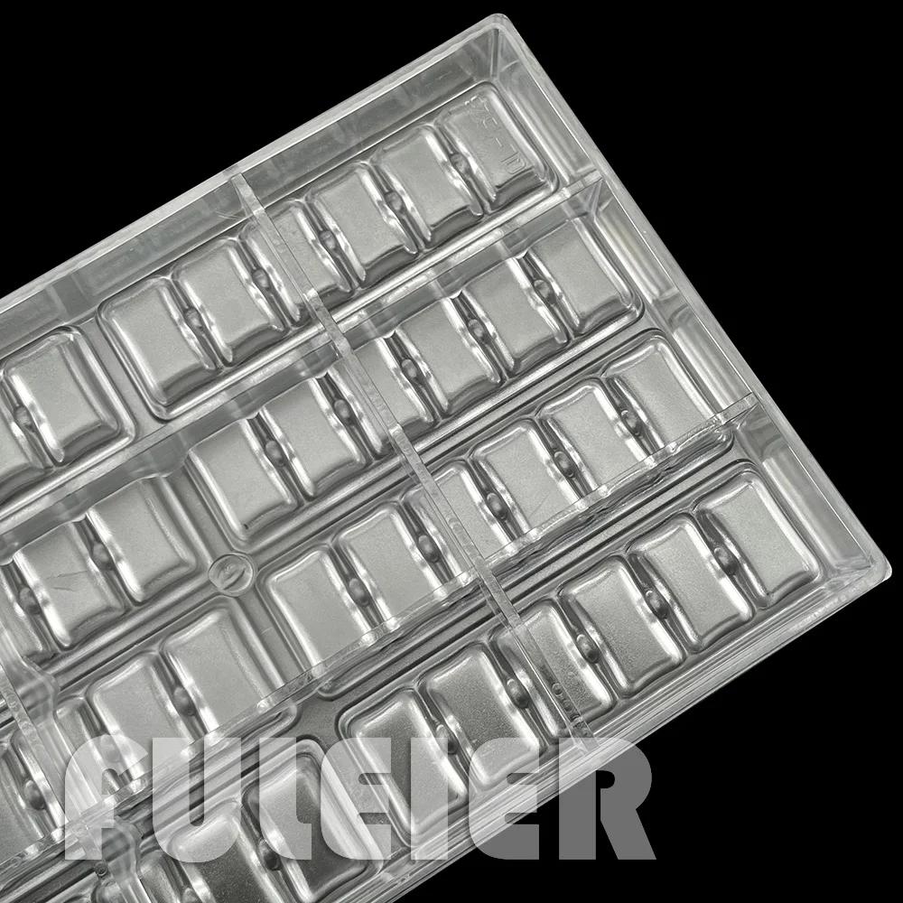 35g Polycarbonate Chocolate Bar Mould Baking Candy Bar Mold Sweets Bonbon Cake Confectionery Tool