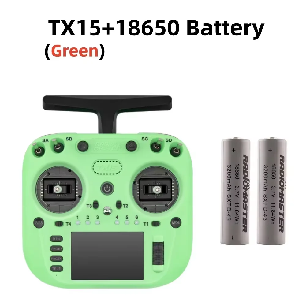 (op voorraad)Radiomaster TX15 16ch 3,5 inch IPS touchscreen V5.0 Hall Gimbals Radiocontroller ExpressLRS Ingebouwde gyromicrofoon - afbeelding 1