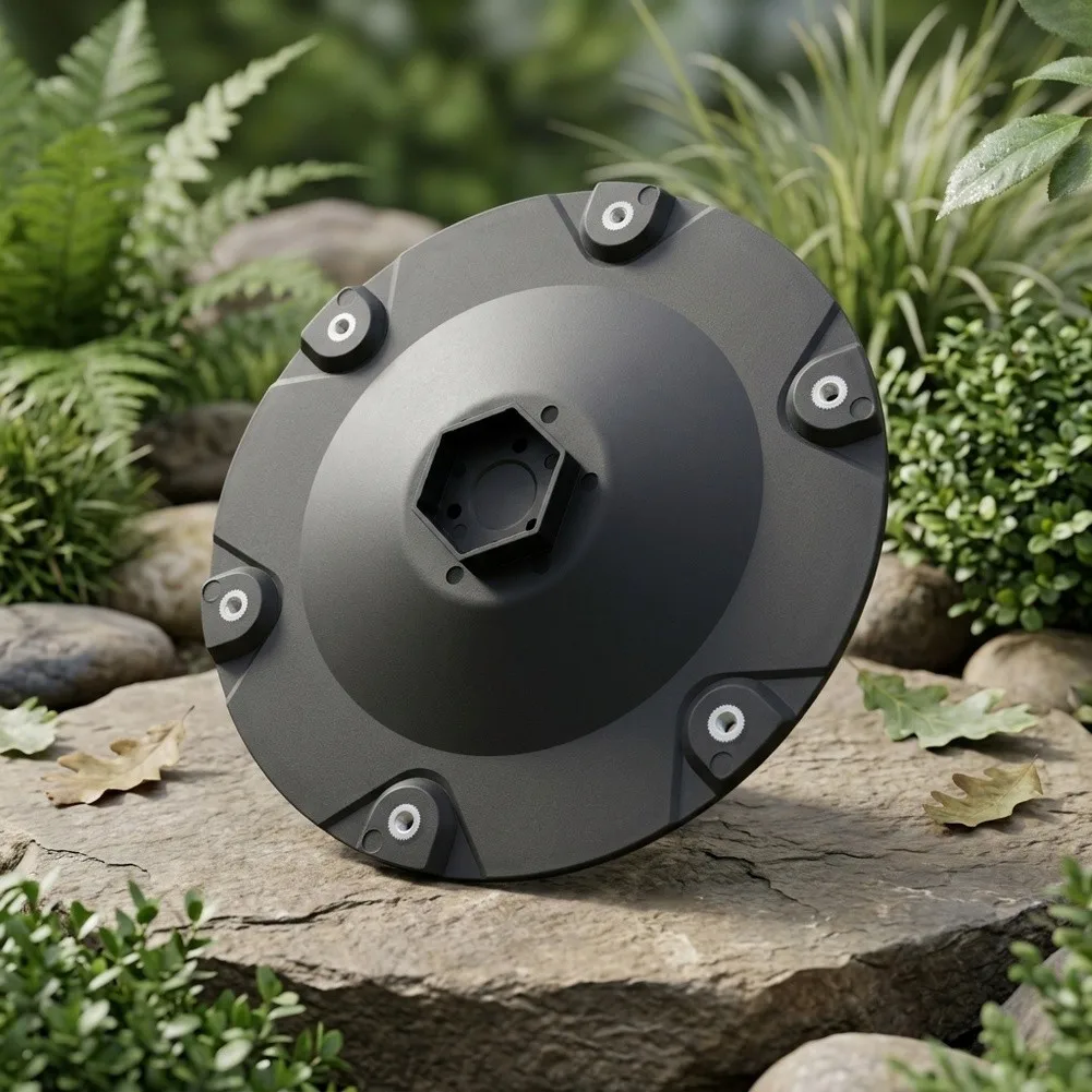 Fiberglass Mower Part 6-blade Mowing Disc For Optimal Lawn Finish Consistent Quality Build Stainless Steel Threaded Inserts