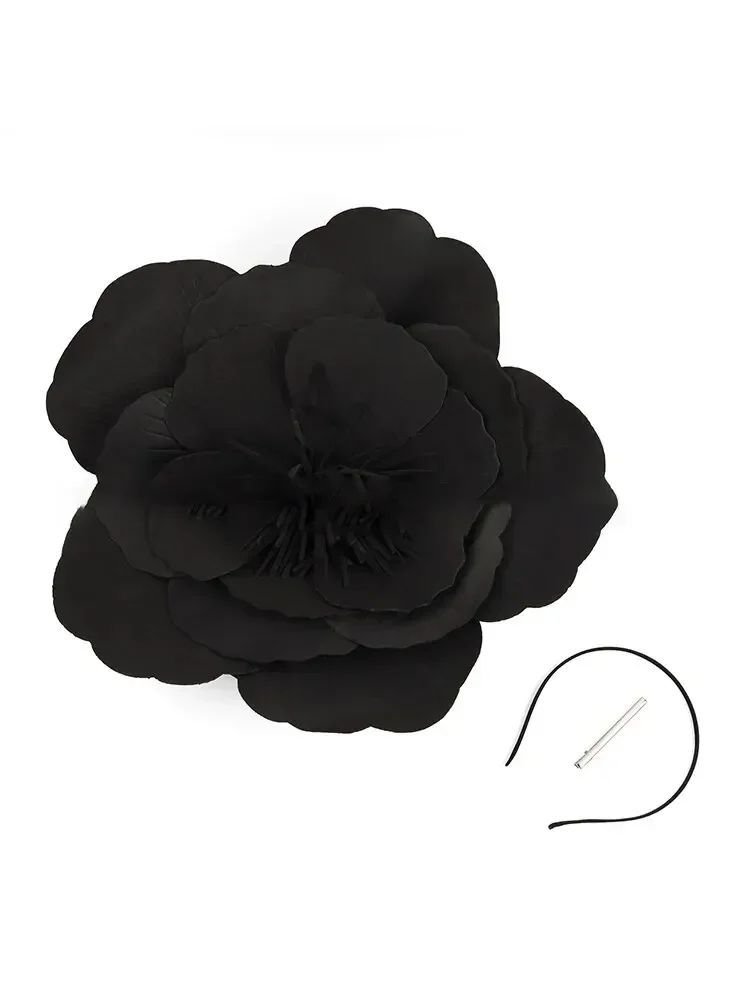 Flower Hair Accessories Fashion Exaggerated Flower Hair Bands Headbands Hair Accessories for Women