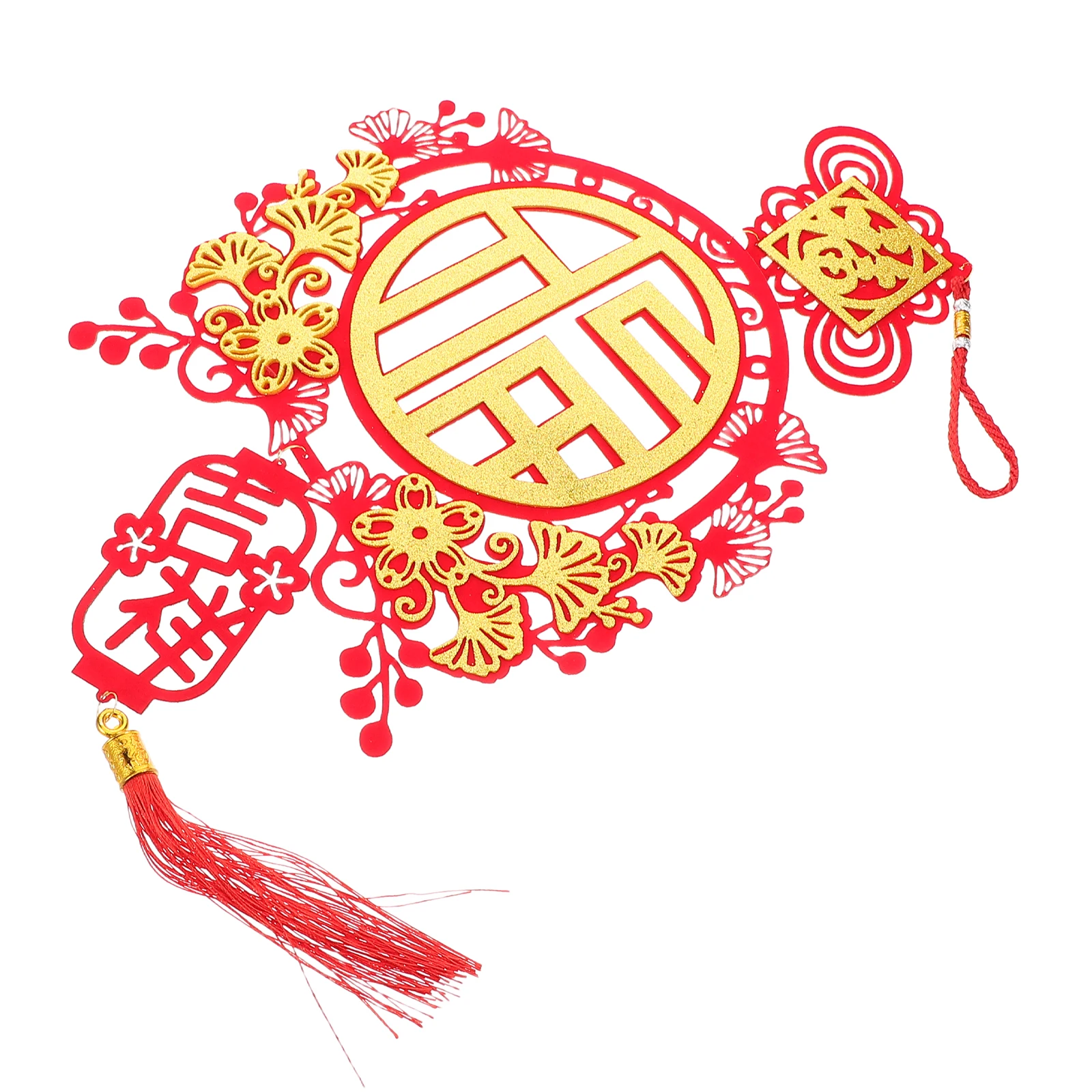 

RV Decorative Pendants Chinese Spring Festival Ornaments New Year Wall Hanging Handmade Unique Design Traditional Decor